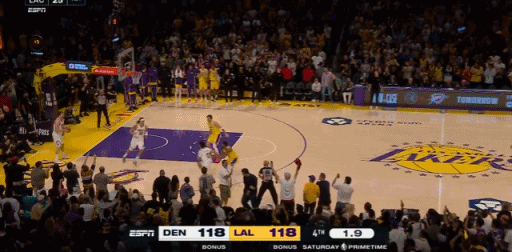 湖人绝地反击：里夫斯绝平、东契奇绝杀、詹姆