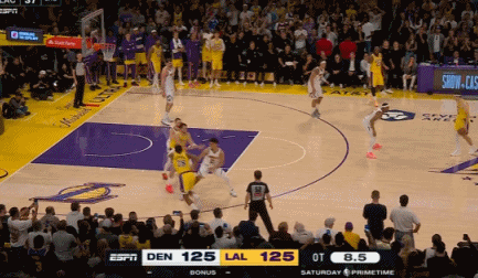 湖人绝地反击：里夫斯绝平、东契奇绝杀、詹姆